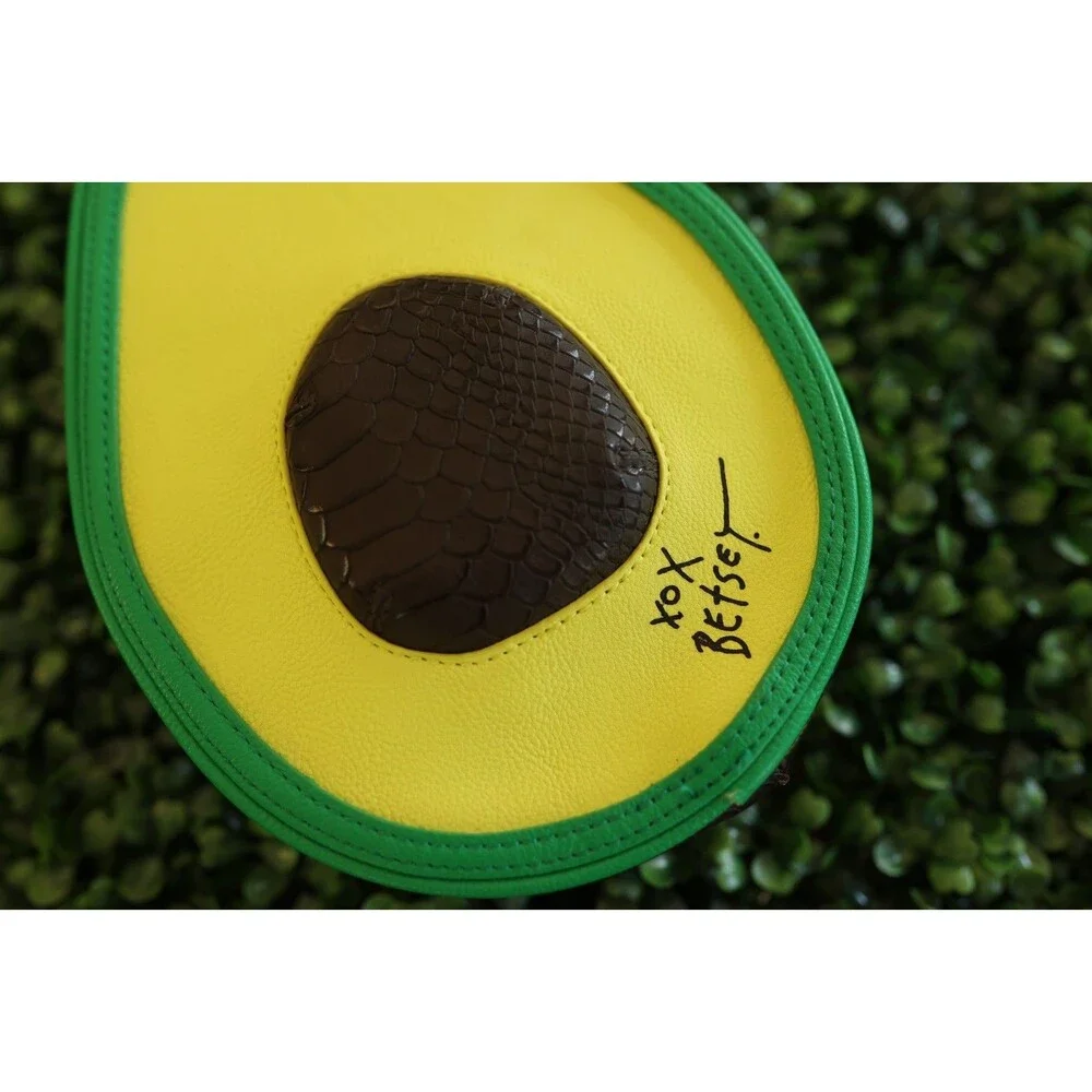 Betsey Johnson Holy Guacamole Wristlet Avocado Lime Salt Purse Kitsch Bag